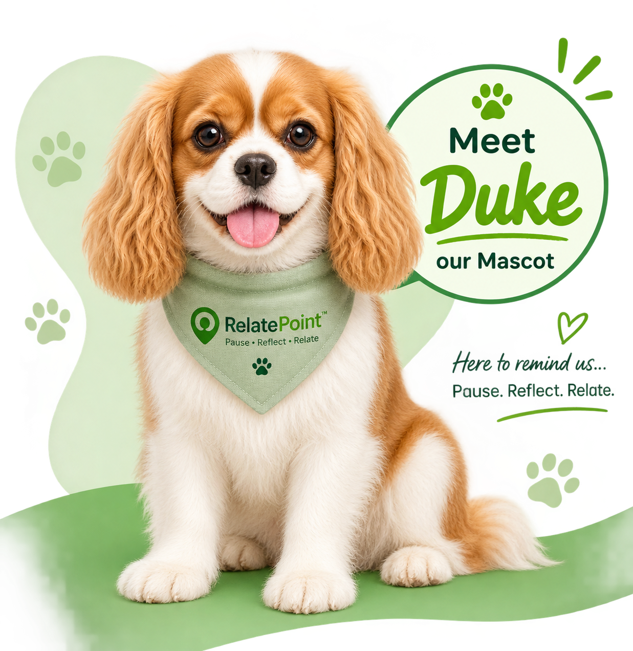 Meet Duke, the RelatePoint mascot.